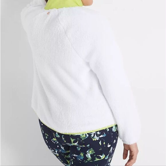 🐢 LIVI Half Snap-Up Pullover Lane Bryant Size 18/20 Or 2X NWOT - Picture 2 of 16